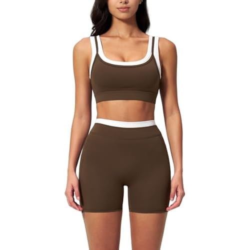 Color Block Dark Brown