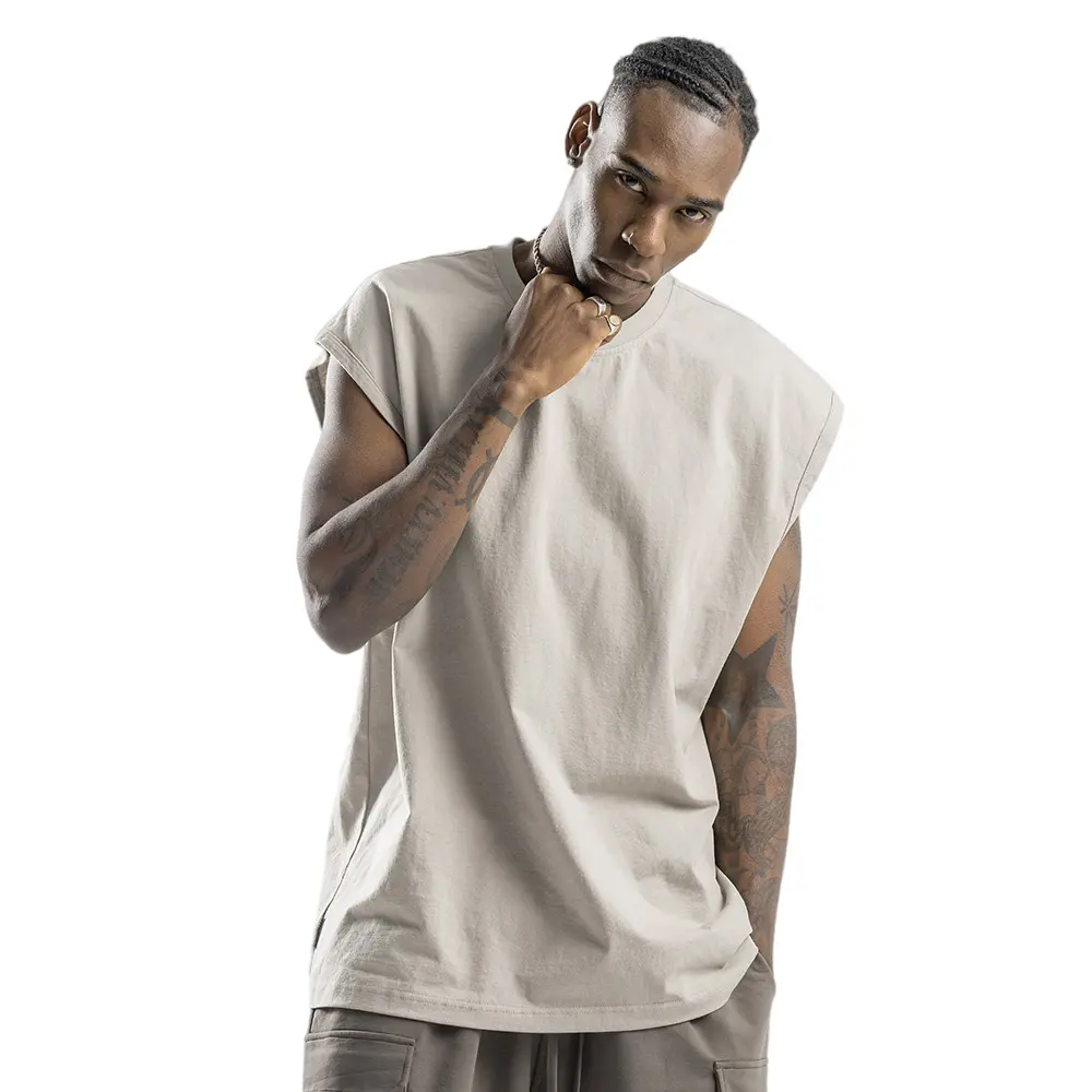 2022 casual summer fashion golf black men custom logo vest casual cotton men singlet for gym hip hop sports white vest