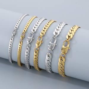 Collar <span class=keywords><strong>de</strong></span> Acero Inoxidable 316L que no Pierde Color, <span class=keywords><strong>Cadena</strong></span> Cubana NK <span class=keywords><strong>de</strong></span> Moda y Elegante, Joyería Casual <span class=keywords><strong>de</strong></span> <span class=keywords><strong>Cadena</strong></span> Estilo Hip-Hop - Product Image 4