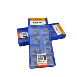 Ban đầu korloys dcmt loạt 45hrc Carbide biến chèn-HMP/C25 lớp hình thoi PVD/cvd tráng nc3020/nc3030/pc9030 - Product Image 3