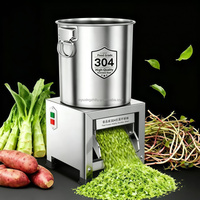 Nieuwe Top Verkoop Groente Snijder Kippen Varkens Kweekhuis Groente Crusher Multifunctionele Elektrische RVS Meloen Snijder