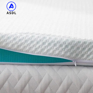 Đặt Hàng Trực Tuyến Bộ Nhớ Bọt Nệm Topper Cuộn Lên Trong Một Hộp Vua Nữ Hoàng Kích Thước Nệm Với Bìa Gel Bộ Nhớ Bọt Nệm Topper - Product Image 4