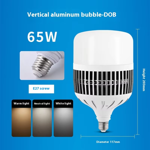 High Quality 50W <strong>SMD</strong> <strong>LED</strong> Home Warehouse Light Bulbs 3 Color Temperatures <strong>E27</strong> Globe Aluminum Shell Remote Control Direct Factory - Product Image 3
