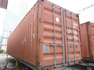 Conteneur d'expédition 1x40GP d'occasion et conteneur d'expédition reconditionné pour un supermarché. - Product Image 6