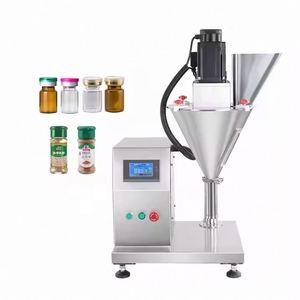 Machine de remplissage semi-automatique à vis sans fin pour poudre sèche, économe en énergie, avec micro-<span class=keywords><strong>doseur</strong></span> pour pots et sachets - Product Image 2