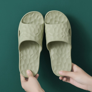 Zapatillas de goma <span class=keywords><strong>EVA</strong></span> antideslizantes para hombre y mujer, pantuflas antideslizantes para interiores y baños, para el hogar, venta al por mayor - Product Image 2