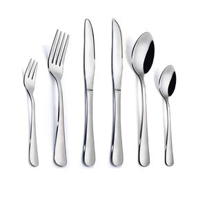 Stainless Steel Cutlery Set Table Spoon Dinner <b>Fork</b> and Butter Knife - Product Image 1