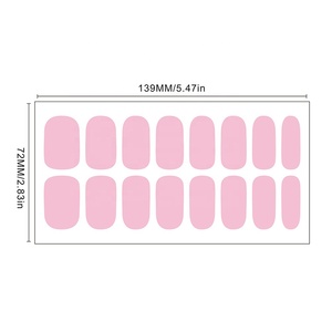 Éxito de Ventas <span class=keywords><strong>en</strong></span> TikTok, Venta al por Mayor de Fábrica, Pegatinas de <span class=keywords><strong>Uñas</strong></span> de <span class=keywords><strong>Gel</strong></span> con Degradado, Envolturas de <span class=keywords><strong>Uñas</strong></span> Ombre, Empaque con Logotipo Personalizado, Pegatinas de Arte de <span class=keywords><strong>Uñas</strong></span> OEM - Product Image 6