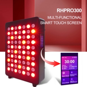 Dispositivo PDT AZURE OEM ODM a 7 Lunghezze d'Onda con Schermo Touch per la Cura della Pelle, Pannello LED per Terapia a Luce Rossa Infrarossa da Tavolo RHPro300 - Product Image 3