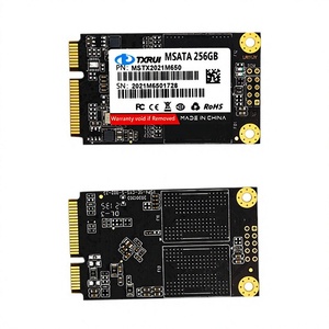 การถ่ายโอนข้อมูลความเร็วสูงอินเทอร์เฟซ M-SATA MSATA 256GB SSD ไดรฟ์โซลิดสเตตภายในสำหรับคอมพิวเตอร์แล็ปท็อป M-SATA 256GB ภายใน S - Product Image 1