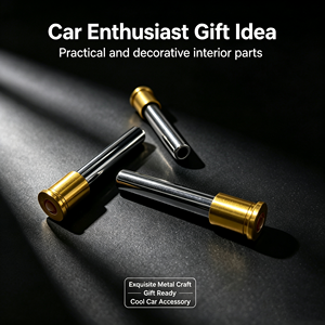 Nouveau bouton de verrouillage universel en alliage d'aluminium pour loquet de porte de voiture, à succès commercial - Product Image 4