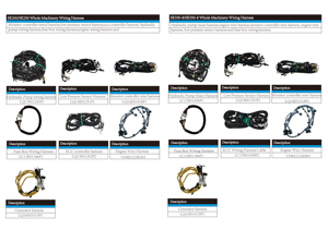 Escavatore <span class=keywords><strong>SK200</strong></span>-8 completo <span class=keywords><strong>SK200</strong></span> cablaggio per <span class=keywords><strong>Kobelco</strong></span> <span class=keywords><strong>SK200</strong></span> SK210 SK250 SK260 cablaggio completo veicolo (Set completo di 7) - Product Image 3