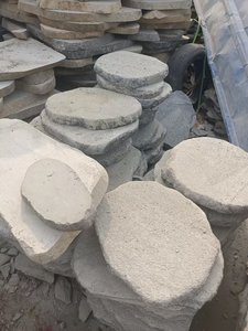 Ciottoli di fiume a fette per pavimentazione da giardino, tappeto erboso e vialetti in arenaria Tingbu - Product Image 3