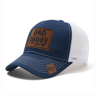 Gorras de malla con bordado personalizado en oferta, gorra trucker ajustable y transpirable para deportes al aire libre, gorras trucker
