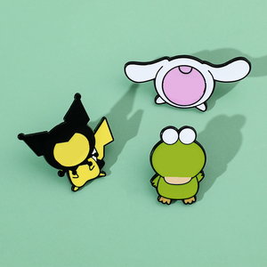 Wholesale Cheap Metal Plated <strong>Anime</strong> Badge Cute Cartoon Lapel Custom Soft Enamel <strong>Pins</strong> - Product Image 3