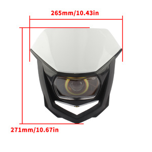 Zuqing ไฟหน้ารถมอเตอร์ไซค์ LED HL134 265X271มม., ชุดไฟออฟโรด - Product Image 1
