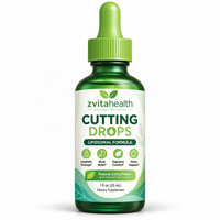 Complément alimentaire liposomal en gouttes à marque privée pour drainage lymphatique, détox et soulagement des ballonnements digestifs, saveur mangue et fruit du dragon, pour adultes, 30 ml