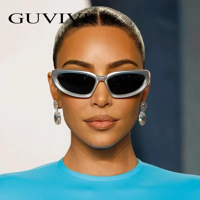 Occhiali da sole GUVIVI 2022 nuovi occhiali sportivi personalità occhiali da sole da uomo occhiali all'ingrosso tendenza Karndashian donna