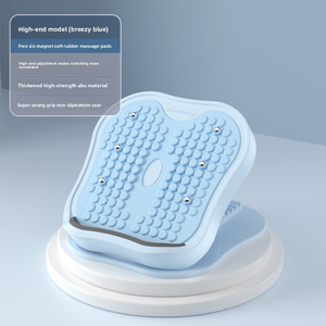 Appareil de fitness portable pliable pour étirements <span class=keywords><strong>obliques</strong></span>, réglage par pédale, équipement de fitness à domicile, massage des muscles du mollet, aimant, matériau ABS, étirements - Product Image 3