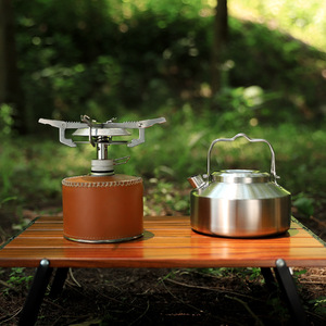 Estufa de camping portátil para exteriores, con cabezal de disco, combustible de butano, plegable, de alta potencia, para 1-2 personas - Product Image 5