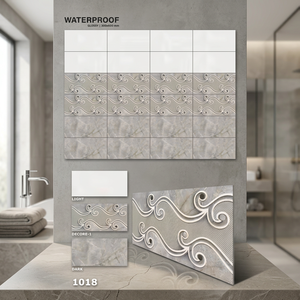 Buena calidad, 30x60cm, 12x24, azulejos de pared de cerámica Digital, acabado brillante esmaltado para el suministro de Material de construcción Interior del hogar - Product Image 5