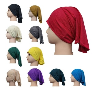 <span class=keywords><strong>Bonnet</strong></span> Turban Élastique Musulman Islamique en Jersey de Coton Extensible – Sous-Hijab pour Nuit et Sommeil – <span class=keywords><strong>Bonnet</strong></span> Turban pour Femmes et Filles Musulmanes - Product Image 1