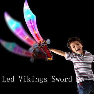 Sabres lumineux Led, arme <span class=keywords><strong>de</strong></span> <span class=keywords><strong>pirate</strong></span>, lumineuse, avec son - Product Image 3