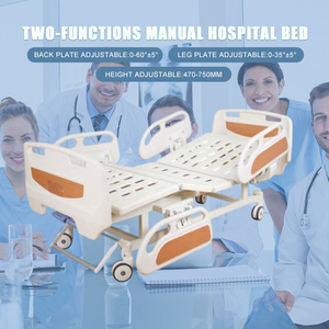 Cama Médica de Doble Manivela a Precio Económico para Pacientes en Hospitales u Hogares - Product Image 5