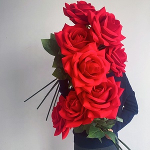 Rosa Gigante H-042 para Fotografía y Decoración, Rosa Gigante para Decorar Caminos de Boda, para el Día de San Valentín - Product Image 2