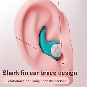 Bouchon <span class=keywords><strong>d</strong></span>'oreille en silicone pour équipement de natation de sécurité avec caractéristiques <span class=keywords><strong>anti</strong></span>-<span class=keywords><strong>eau</strong></span> et <span class=keywords><strong>anti</strong></span>-bruit Protection auditive pour étudiants et enfants - Product Image 3