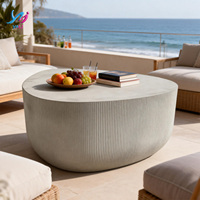 Table basse en GRC durable et mobile, écologique, moderne, pour salon, meubles de maison