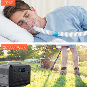Nuevo diseño 1248wh Power Station para uso de emergencia en el hogar Lifepo4 Battery 1200W Portable <span class=keywords><strong>Anker</strong></span> Power Station - Product Image 5