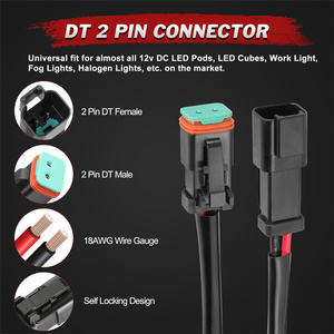 <span class=keywords><strong>Kit</strong></span> de câblage robuste Plug and Play 2 voies pour barres lumineuses LED 12V - Product Image 4