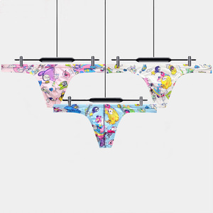 String de danse sexy pour <span class=keywords><strong>homme</strong></span>, style dessin animé, bikini, mignon, effet push-up, dos nu, uni, sexy, T-pants, costume <span class=keywords><strong>banane</strong></span> - Product Image 4