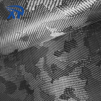 Jacquard-Tarnstoff-Kohlefaser-Kevlar-Hybridgewebe für Schutzausrüstung