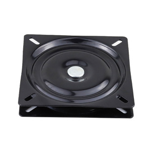 <b>Swivel</b> Plate 154x154mm Black Cold-Rolled Steel Rotatable For Sofa <b>Bar</b> <b>Stool</b> Base - Product Image 3