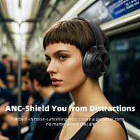 Headphone BT JL Chips ANC Over-ear dengan Daya Tahan Baterai Lama, Harga Pabrik, Laris Manis