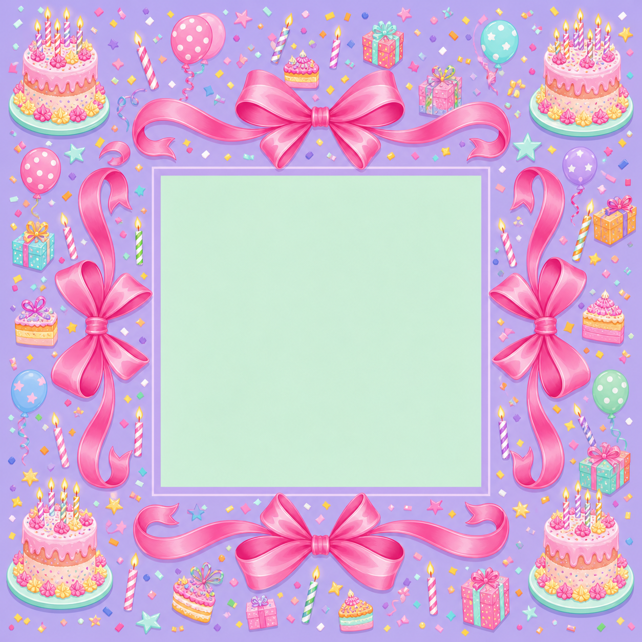 Pink Purple Cake
