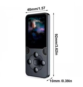Lecteur MP3 MP4 HiFi pour étudiants avec écran clair, design compact, prend en charge la carte mémoire externe - Product Image 3