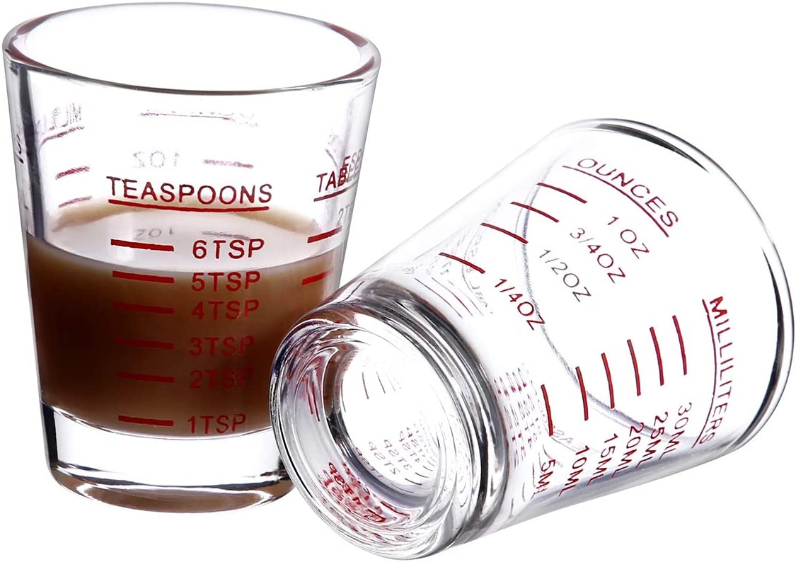 Shot Glasses Measuring cup Shot Glass Glass Wine Glass 1oz