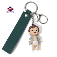 Longzhiyu, 20 ans d'expérience, usine de porte-clés à succès, porte-clés personnalisés avec logo de marque, porte-clés design, porte-clés avec image de personnage d'entreprise