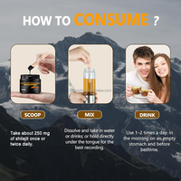Résine de Shilajit de l'Himalaya OEM ODM Marque Privée Vente en Gros Acide Fulvique Oligo-éléments Complément Naturel de Bien-être