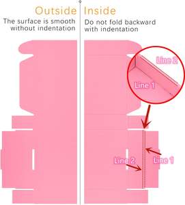 Wholesale Custom Printed Cardboard Corrugated Shipping Paper Pink <b>Box</b> UV Advantage for Clothes Mailer with Custom Logo - Product Image 6
