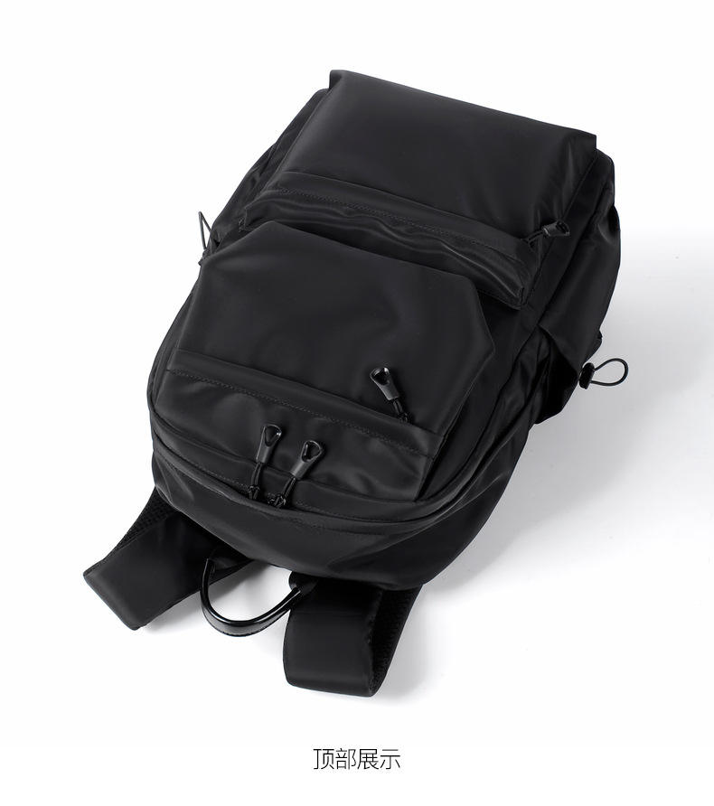 Borsa per libri nera impermeabile borse per liceo universitario