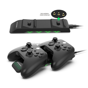 Base de Carga Inalámbrica Doble TYX-2612 de 2000 mAh para Control de <span class=keywords><strong>Xbox</strong></span> One S <span class=keywords><strong>X</strong></span> / XSS con Luz Ambiental - Product Image 4