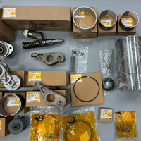 Kit de Reparación para Revisión de Motor 3406 Original, que Incluye Cilindros, Empaquetadura de Culata y Juego de Camisas para Modelos 3304, 3406, 3056, 3306, 3126