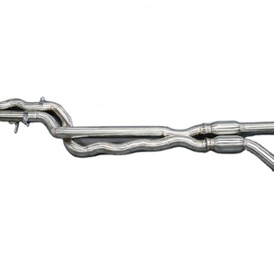 Tuyaux d'échappement intermédiaires haute performance de 2,76 pouces à longueur égale avec résonateurs pour BMW M3 M4 F80 F82 F83 S55B30 3.0T 2014-2019 - Product Image 2