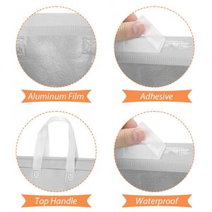 Sac isotherme pour la livraison de nourriture et de boissons, garde au chaud/au froid, sacs non tissés pour emporter avec votre logo - Product Image 3