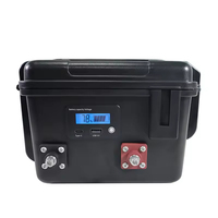 Batterie LiFePO4 à cycle profond 2000 cycles 12V 120Ah à l'état solide Capacité réelle BMS intelligent pour station d'alimentation