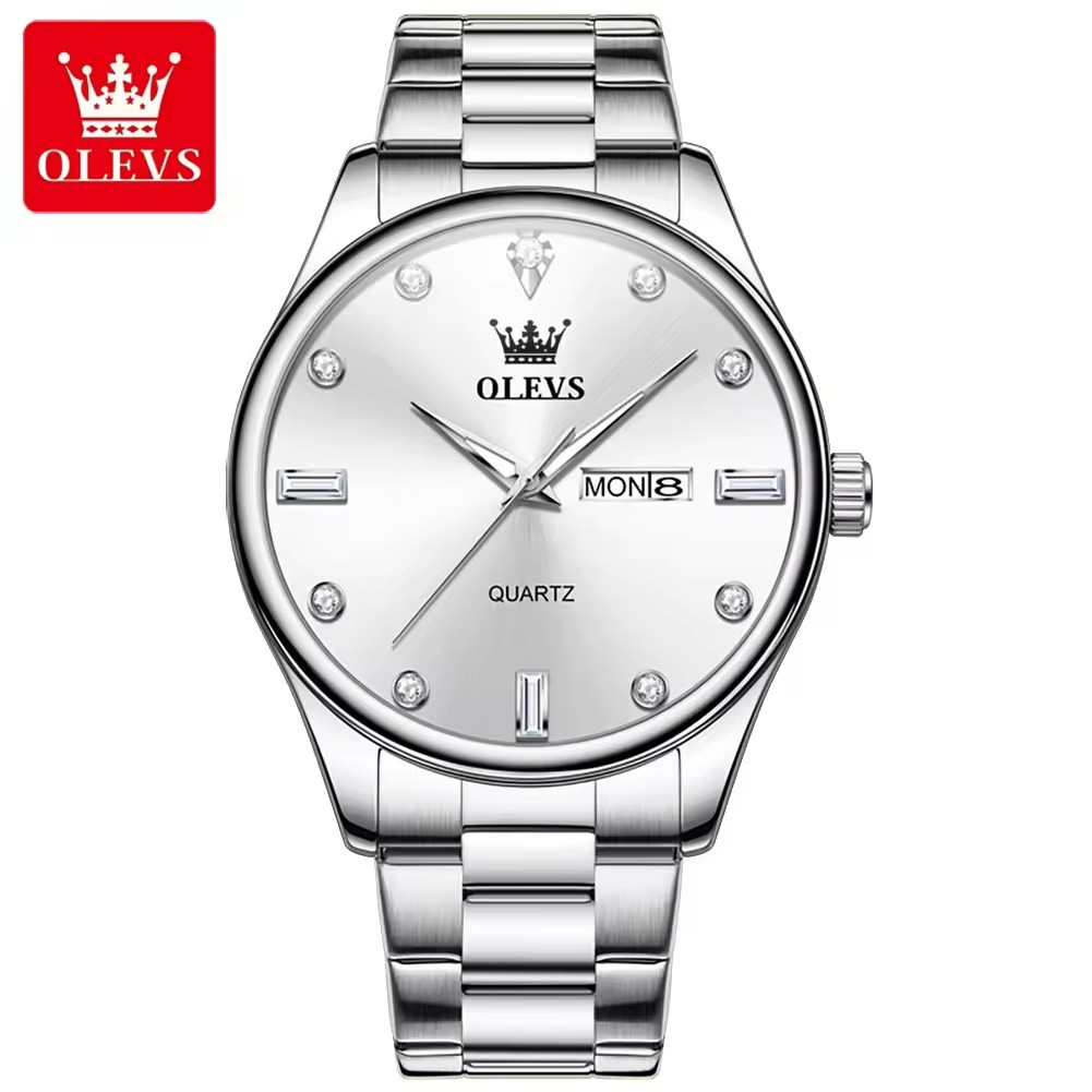 silvery white